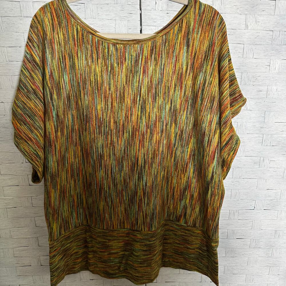 ￼Cato women’s short‎ sleeve sweater Dolman yellow feminine fall plus size